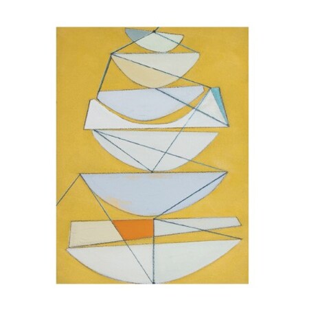 Trademark Fine Art Rob Delamater 'Abstract Sails III' Canvas Art, 35x47 WAG16870-C3547GG
